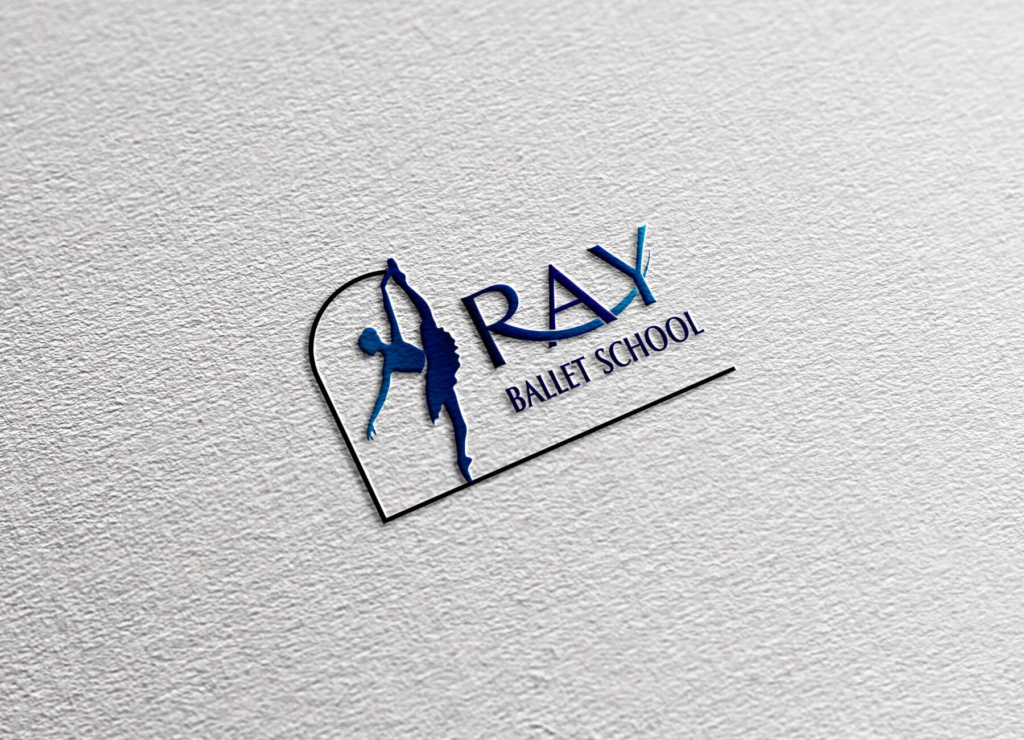 Ray Ballet School（レイバレエスクール）様ロゴ